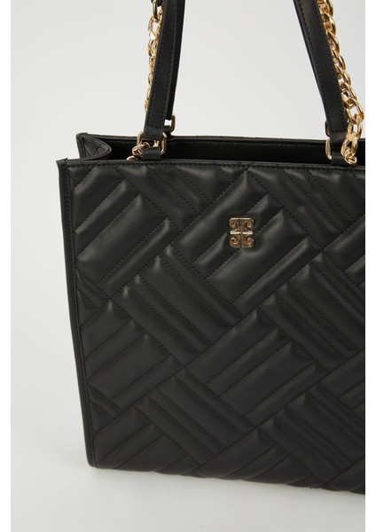 Siyah Kadın Omuz Çantası 05PO22K1626 indirimleri