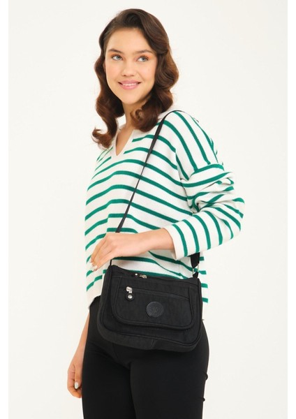 Kadın Krinkıl Omuz Çanta Şık Günlük Çapraz Askılı El Ve Omuz Çanta Ayarlanabilir Askı indirimleri