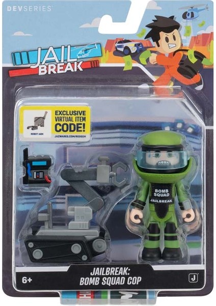 Figürler - Jailbreak: Bomb Squad Cop