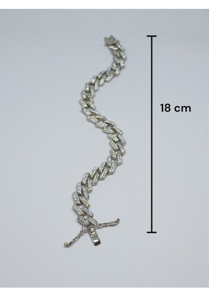 Erkek ve Kadın Için 925 Ayar Gurmet Gümüş Zincir Bileklik (14,71 Gr.) modelleri