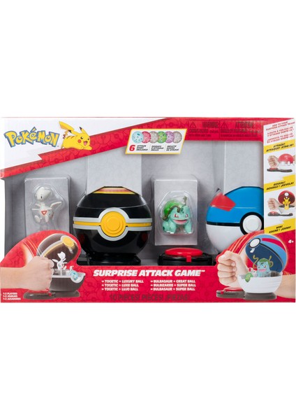 Sürpriz Atak Oyun Seti S4 - Togetic ve Bulbasaur PKW3651 fırsatları