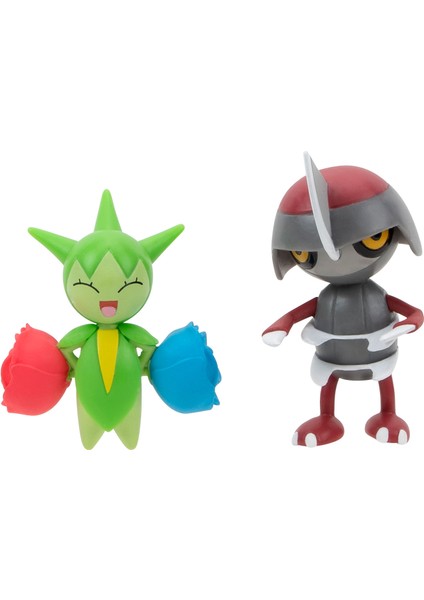 Battle Figürler PKW3006 - Roselia + Pawniard