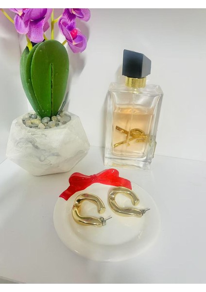 Elyapımı Dekoratif Mum & Takı Tabağı/ Handmade Decoratıve Candle & Jewellry Tray (Stoneware) fiyatları