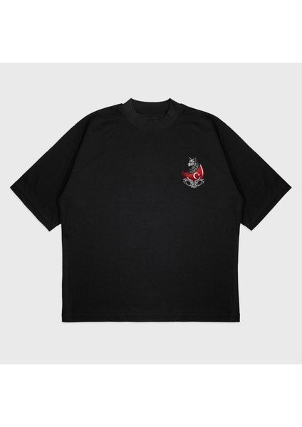 Oversize 'güç' Baskılı T-Shırt fiyatları