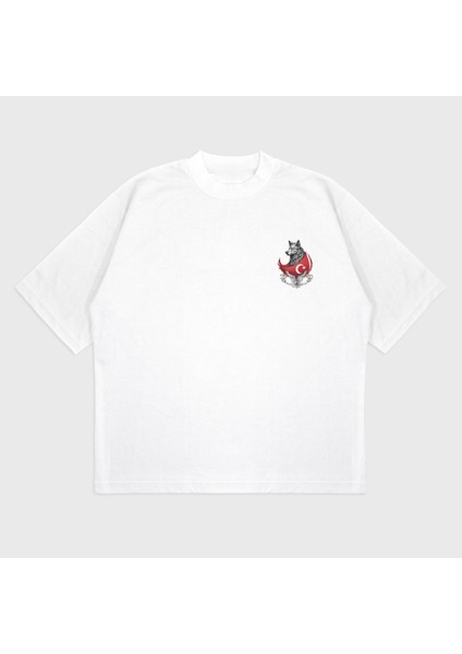 Oversize 'güç' Baskılı T-Shırt fırsatları