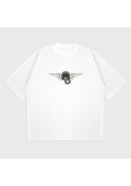 Oversize 'duruş' Baskılı T-Shırt fiyatları