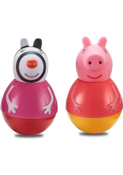 Weebles Peppa Pig 2'li Paket - Peppa Pig ve Zoe Zebra