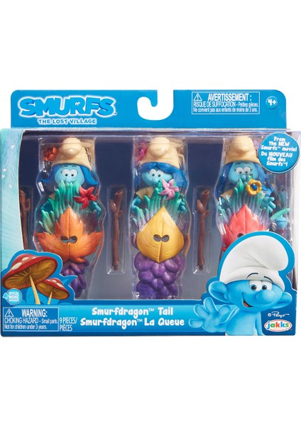 Kayıp Köy Smurfstorm 3'lü Figür Set Model 1