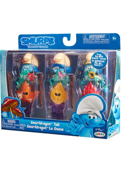 Kayıp Köy Smurfstorm 3'lü Figür Set Model 1