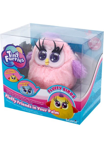 Tiny Furies Fluffy Birds - Açık Pembe