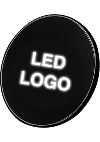 Ethereal Charge: LED Işıklı Kablosuz Şarj Aleti