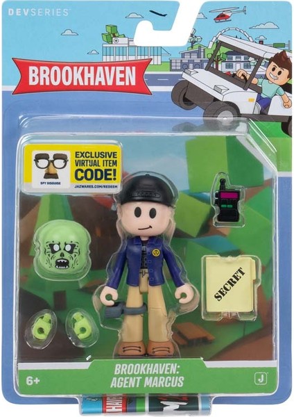 Figürler - Brookhaven: Agent Marcus