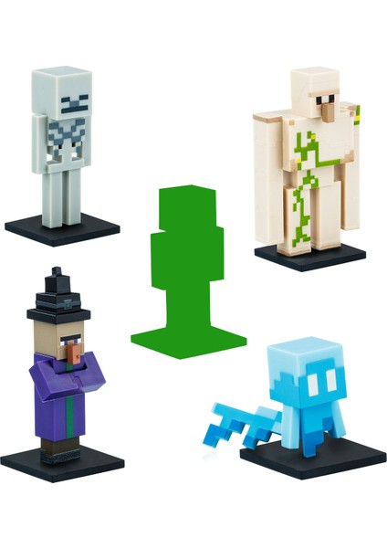 Minecraft 3D Figür Toppeez 5'li Set MC2040 Model 4