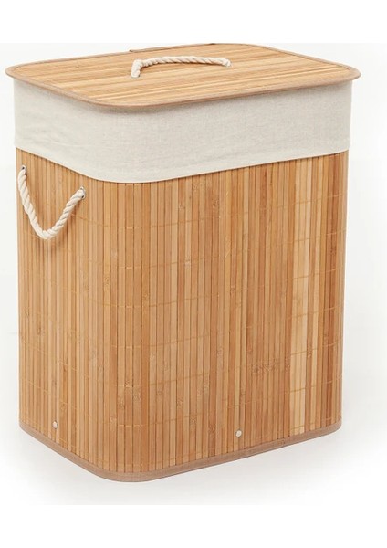 60 Litre Katlanabilir Bambu Siyah Çamaşır Kirli Sepeti 40X30X60CM Elbise, Giysi, Yatak Odası, Banyo, Bebek Odası Çok Amaçlı Düzenleyici Dolap Içi modelleri
