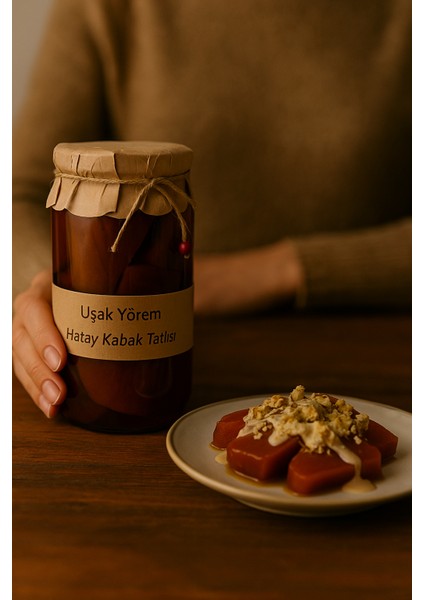 Çıtır Kabak Tatlısı 800G Uşak Yörem