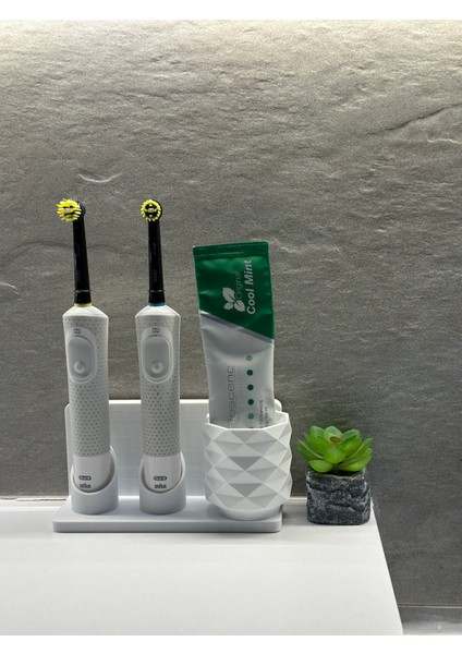 Şarjlı ve Pilli Diş Fırçası Tutucu Stand