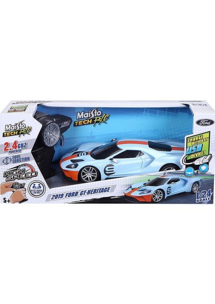Maisto 1/24 2019 Ford Gt-Heritage Uzaktan Kumandalı Araba