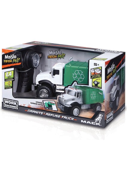 Mack Granite Geri Dönüşüm Kamyonu Uzaktan Kumandalı