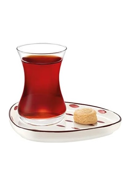 Coco Vıe Rouge Graıne 4'lü Çay Seti