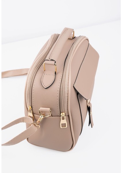 Kadın Vizon Lacost Deri 3 Bölmeli Ayarlanabilir Askılı El Ve Omuz Çantası fırsatları