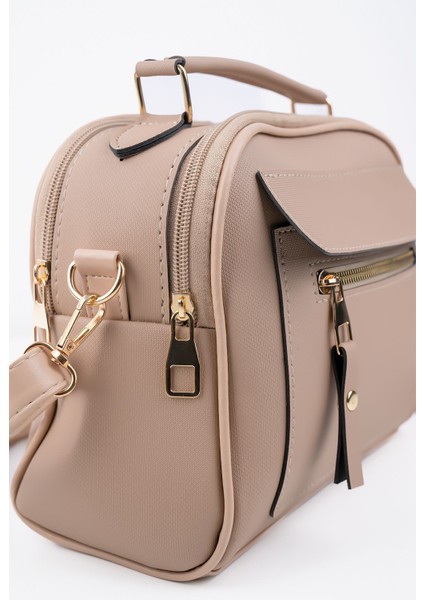 Kadın Vizon Lacost Deri 3 Bölmeli Ayarlanabilir Askılı El Ve Omuz Çantası indirimleri