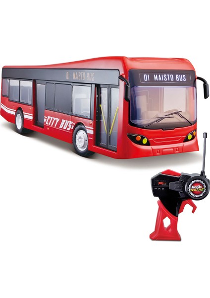 Maisto Kumandalı Şehir Otobüsü Kırmızı