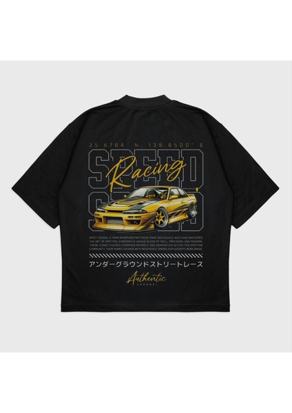 Oversize 'speed' T-Shırt