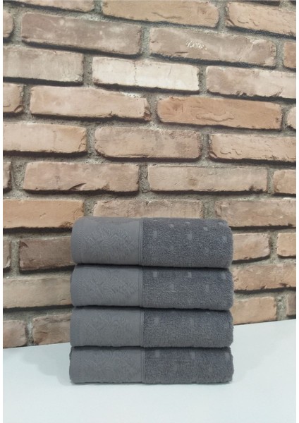 Heritage 4'lü Havlu Gri
