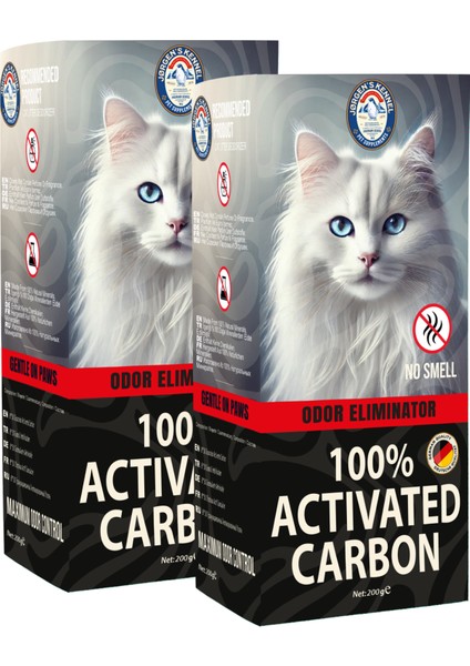 400G 2x Aktif Karbonlu Organik Kedi Kumu Koku Giderici Kokusuz Kedi Tuvaleti Doğal Kum Koku Önleyici