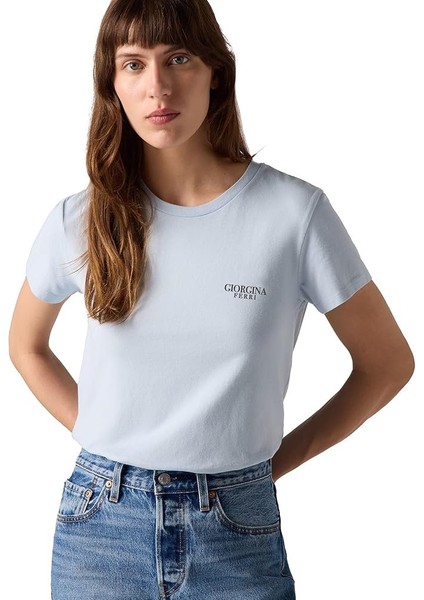 Premium Kadın Ess Logo Tee T-Shirt Gabi fiyatları