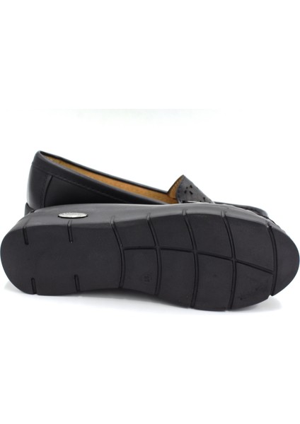 (Oc Shoes) Poli Hafif Taban Günlük Kadın Ayakkabı Siyah