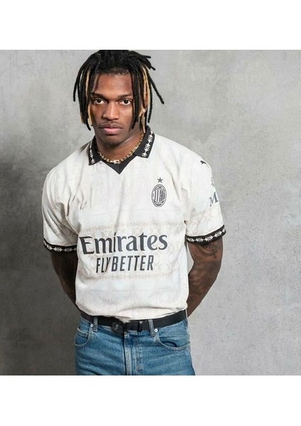 A.c Milan 2023/24 Yeni Sezon Isimsiz Özel Tasarım Konsept Forması (Thırd Shırt)
