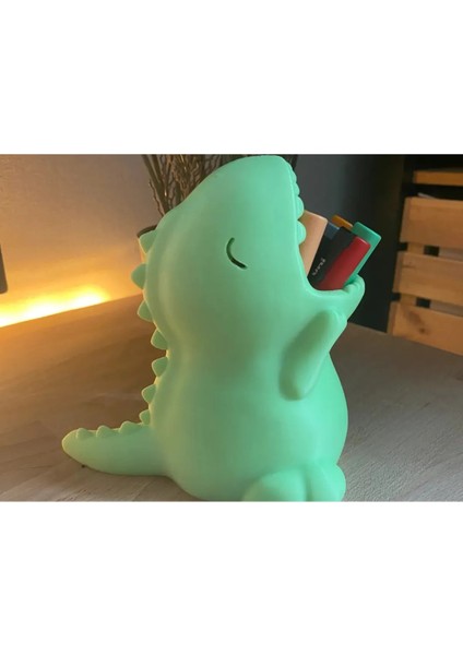 T-Rex Dinozor Şekilli Kalemlik - Eğlenceli ve Şık Masa Düzenleyici modelleri