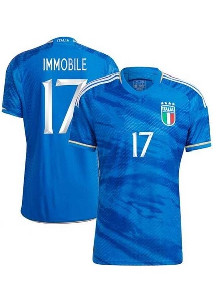 Italya 2023-24 Ciro Immobile Özel Deplasman Forması