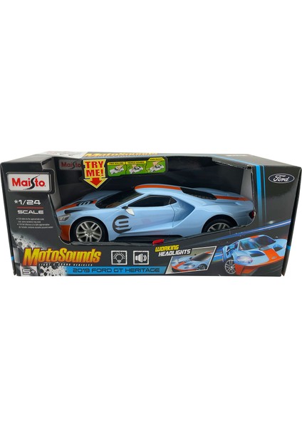 Maisto 2019 Ford Gt Heritage Işıklı ve Sesli Model Araba 81238 fiyatları
