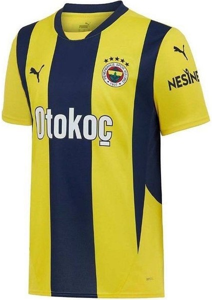 2024/25 Fb/fenerbãhçe Isimsiz Iç Saha Çubuklu Forması Spor T-Shirt