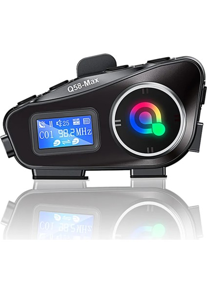 Q58 M Ax Motosiklet Kaskı Bluetooth Kulaklık