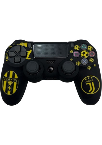 Ps4 Dualshock Joystick Koruyucu Juventus Desenli Silikon Kılıf