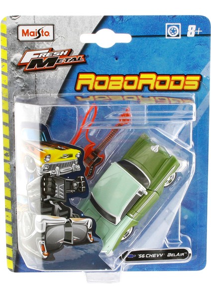 Maisto Chevy Bel Air 1956 Oyuncak Araba 7,5 cm Roborods