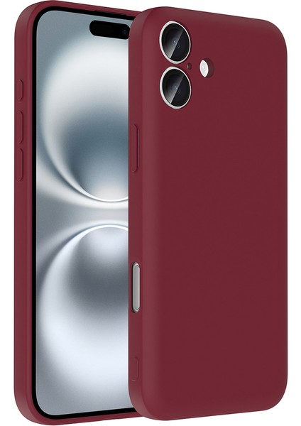 iPhone 16 Kılıf Gizli Kartlıklı ve Kamera Korumalı Pocke Premium Silicone Cover