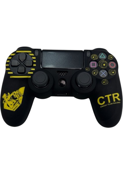 Ps4 Dualshock Joystick Koruyucu Ctr Desenli Silikon Kılıf
