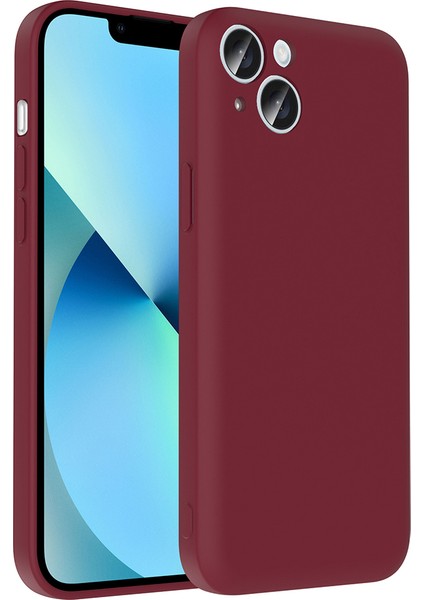 iPhone 13 Kılıf Gizli Kartlıklı ve Kamera Korumalı Pocke Premium Silicone Cover