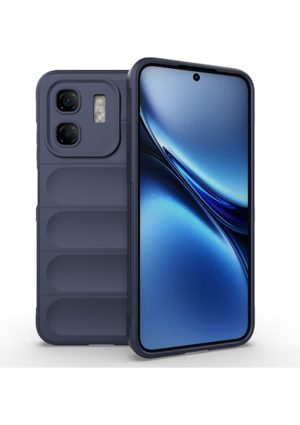 Infinix Hot 50I Kılıf Magic Shield Tpu Flannel Etnik Kapak