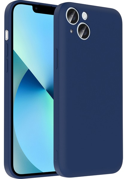 iPhone 13 Kılıf Gizli Kartlıklı ve Kamera Korumalı Pocke Premium Silicone Cover