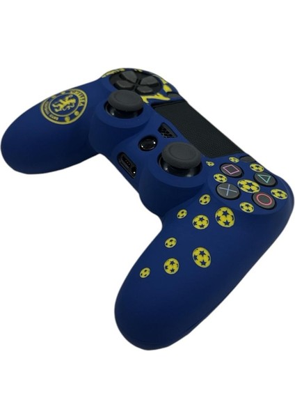 Ps4 Dualshock Joystick Koruyucu Chelsea Desenli Silikon Kılıf