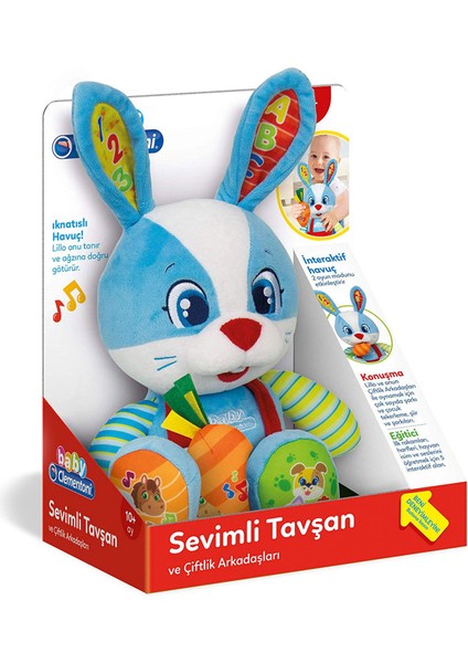 Baby Clementoni - Sevimli Tavşan