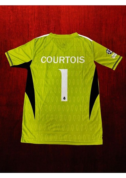 Yeni Sezon Kaleci Thibaut Courtois Yetişkin Forması