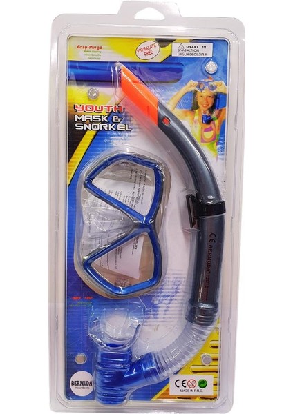 Daphne Snorkel Maske Set - 2189A/113CSB (Lisinya)