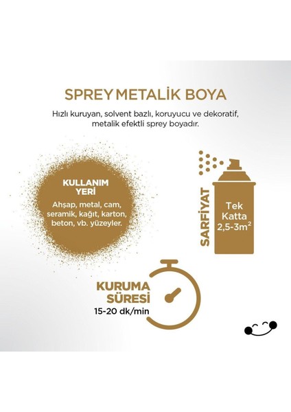 Metalik Sprey Altın fiyatları