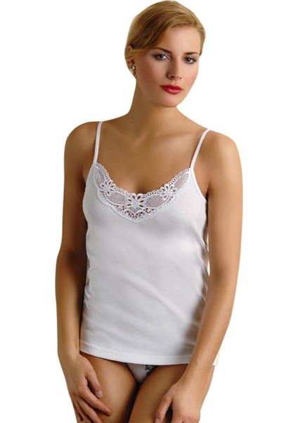 OEM Anıt Ribana Güpür Ip Askılı Atlet 2103-1